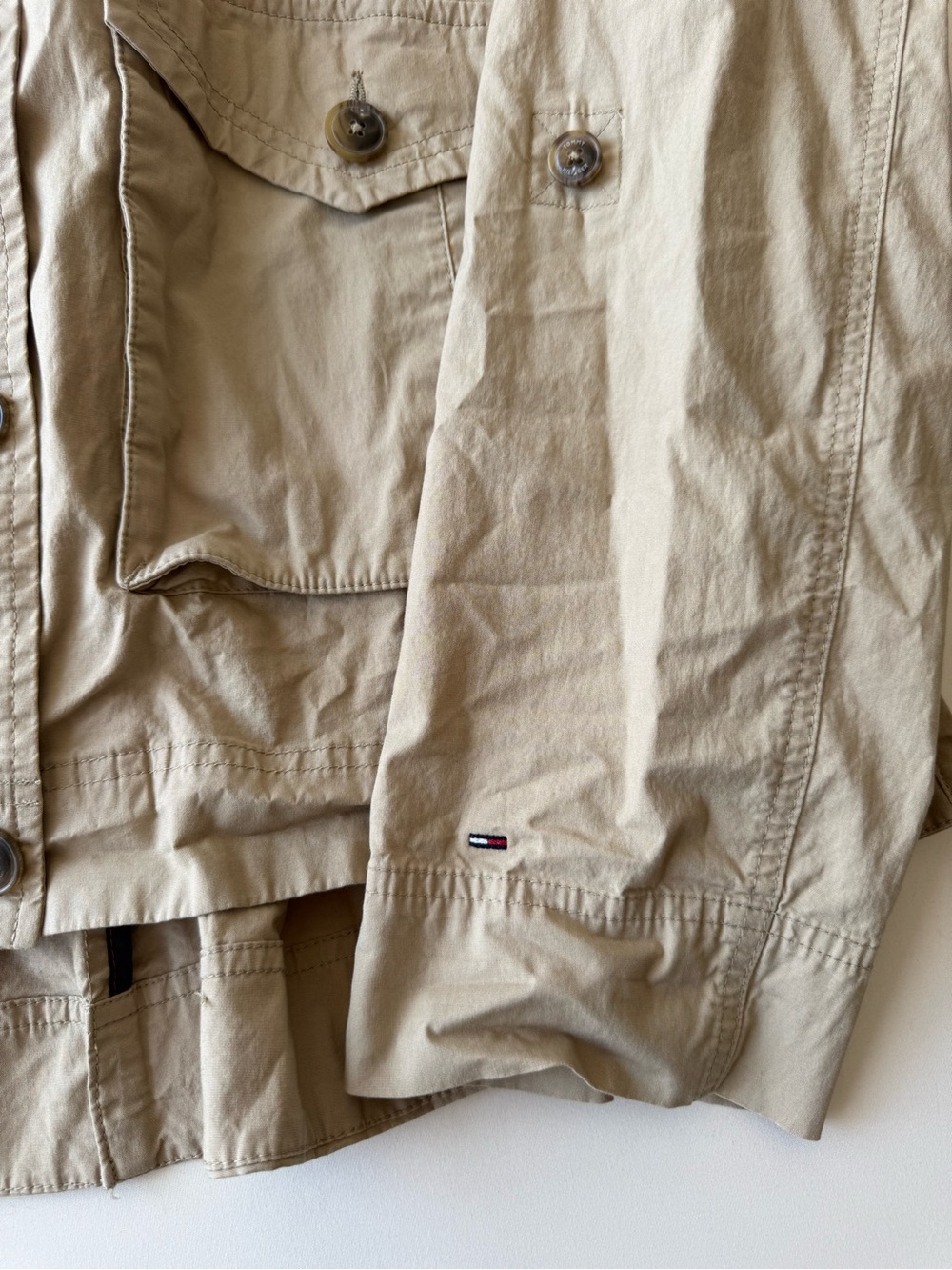 Tommy Hilfiger Women’s Beige Utility Field Jacket | Size S - Picture 3 of 15